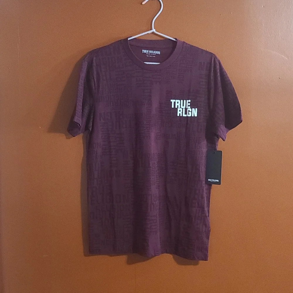 TRUE RELIGION ALLOVER PRINT TEE